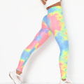 2020 Hot Sales Tie Die Leggings Fitness Push Up Up Uping Butt Butt Gym Leggings Sports Femmes Pantalons de yoga